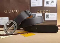 gucci buckle Ceinture guccissima gg brwon